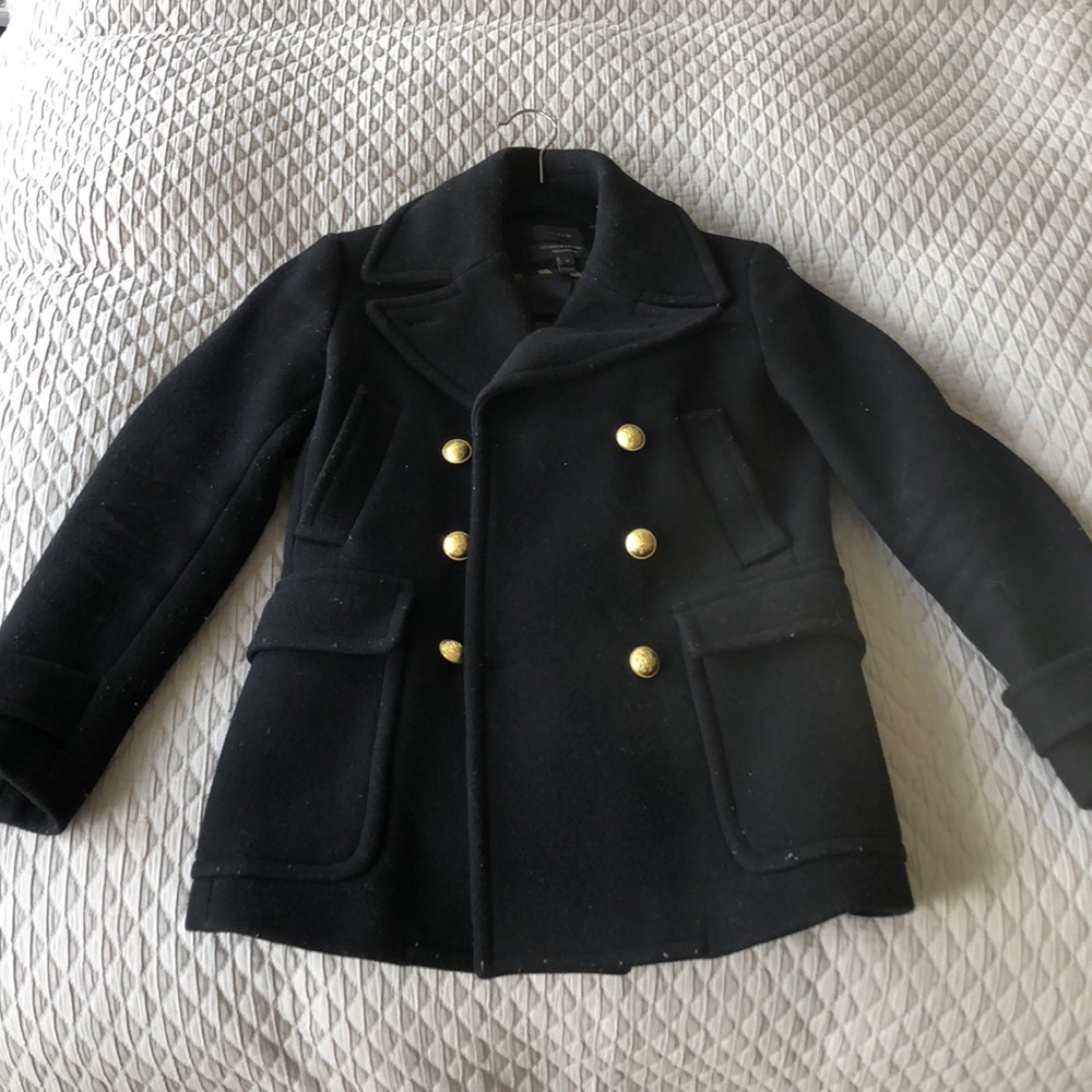 J Crew Stadium Cloth Coat